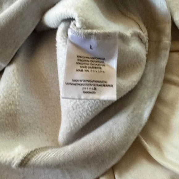 Essentials Light Gray Men's Hoodie - Picture 3 of 4